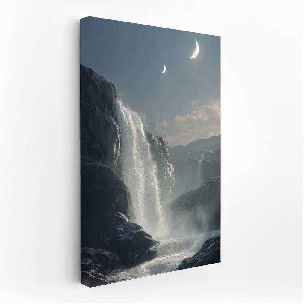 Moon Falls: Nature's Magic in the World of Dreams
