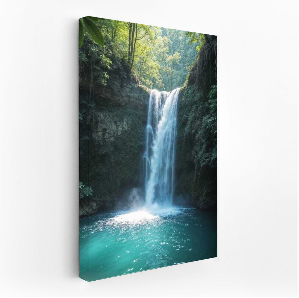 Emerald Falls: Enchanting World Nature Landscapes