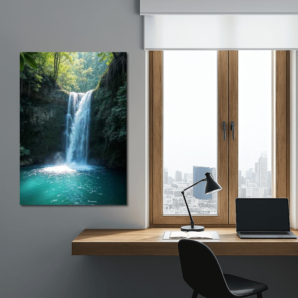 Emerald Falls: Enchanting World Nature Landscapes