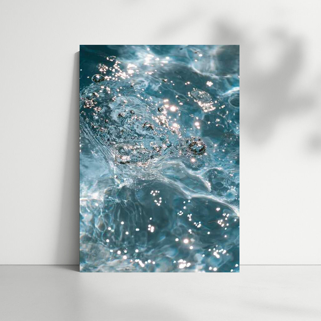 Sparkling Splashes: The Freshness of the Water Surface