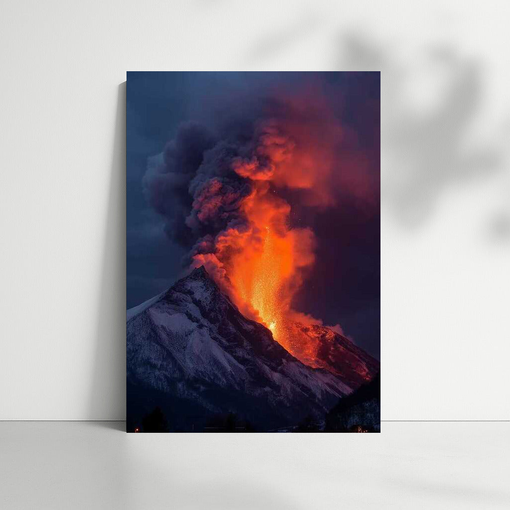 The Fiery Majesty of the Volcano: Nature's Dramatic Landscape