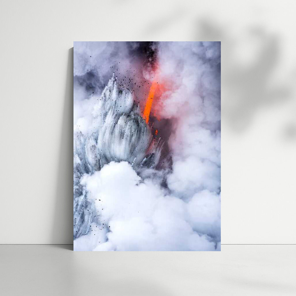 Magic of Volcanoes: Natural Landscapes and Clouds