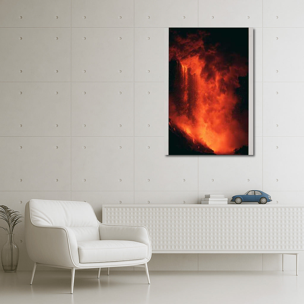 Fire Volcano: The Power of Nature in Bright Colors