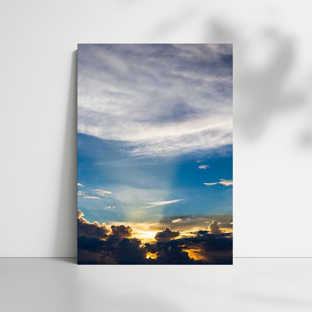 Cloud Dance at Sunset: Sky Spaces