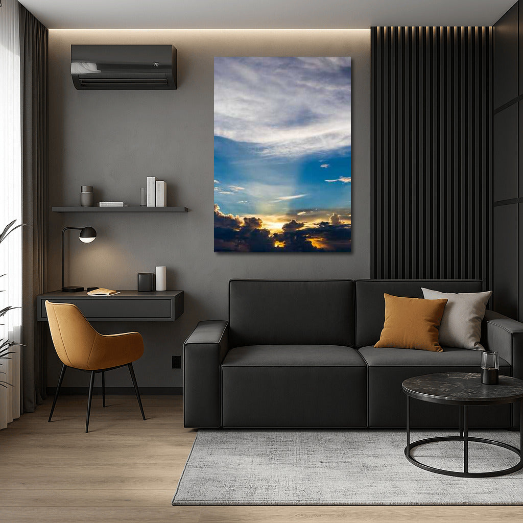 Cloud Dance at Sunset: Sky Spaces
