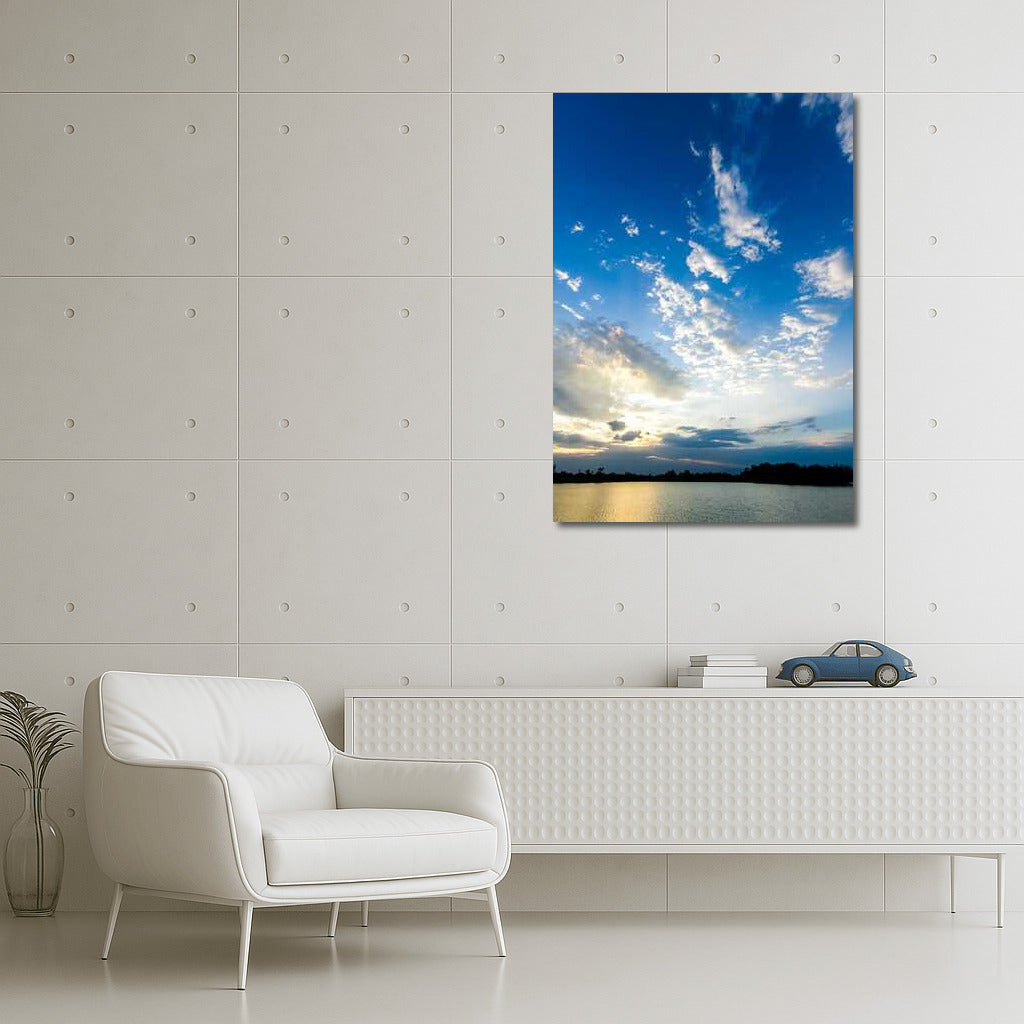 Cloud Dance: The Majesty of the Sky over the Calm Water