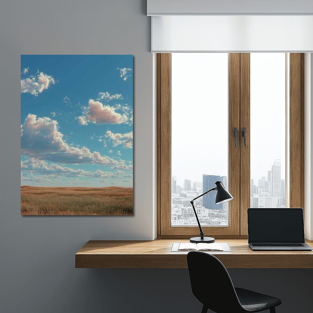 Endless Horizons and Airy Clouds: Natural Sky Scenery