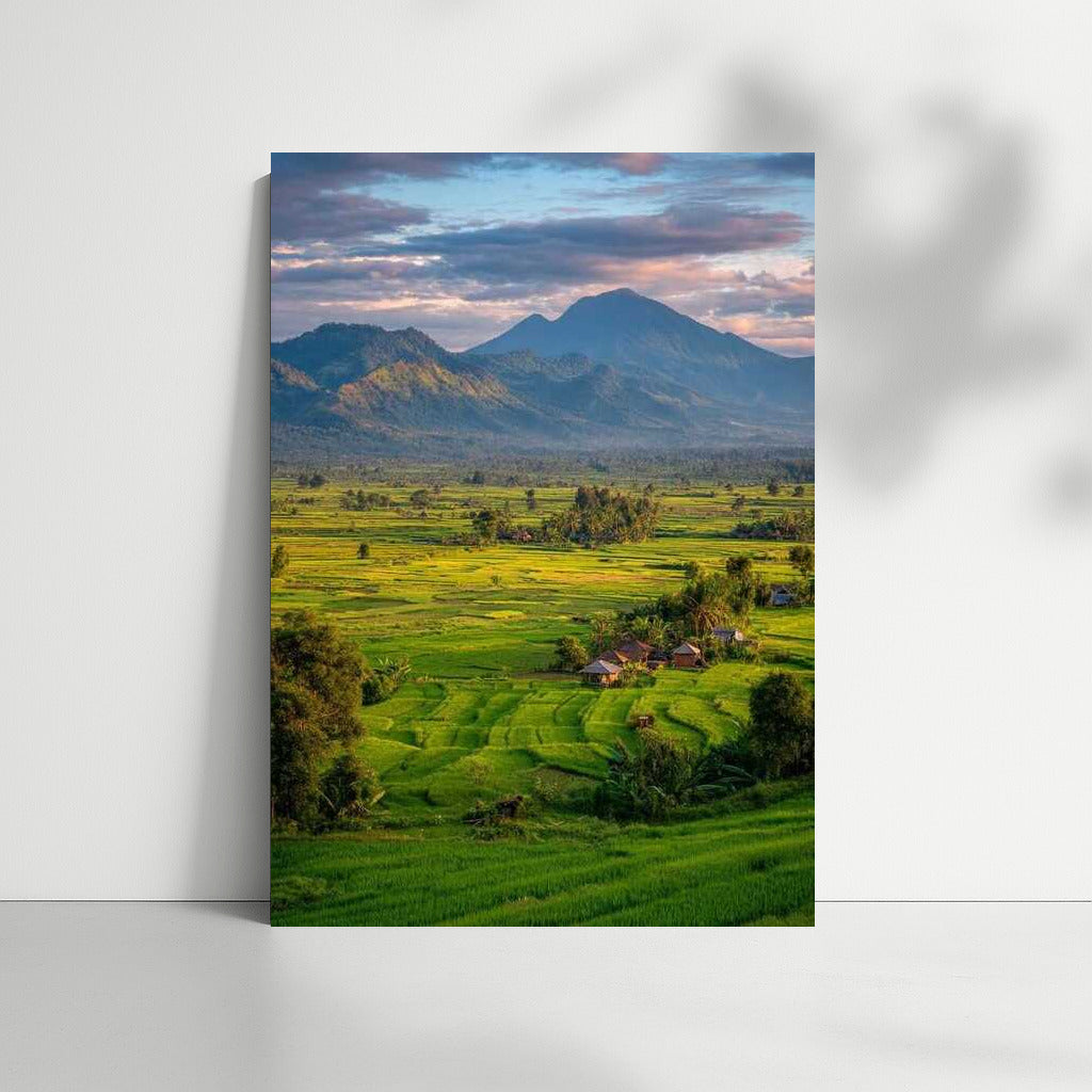 Green Symphony of Mountains and Valleys: Nature in Your Home