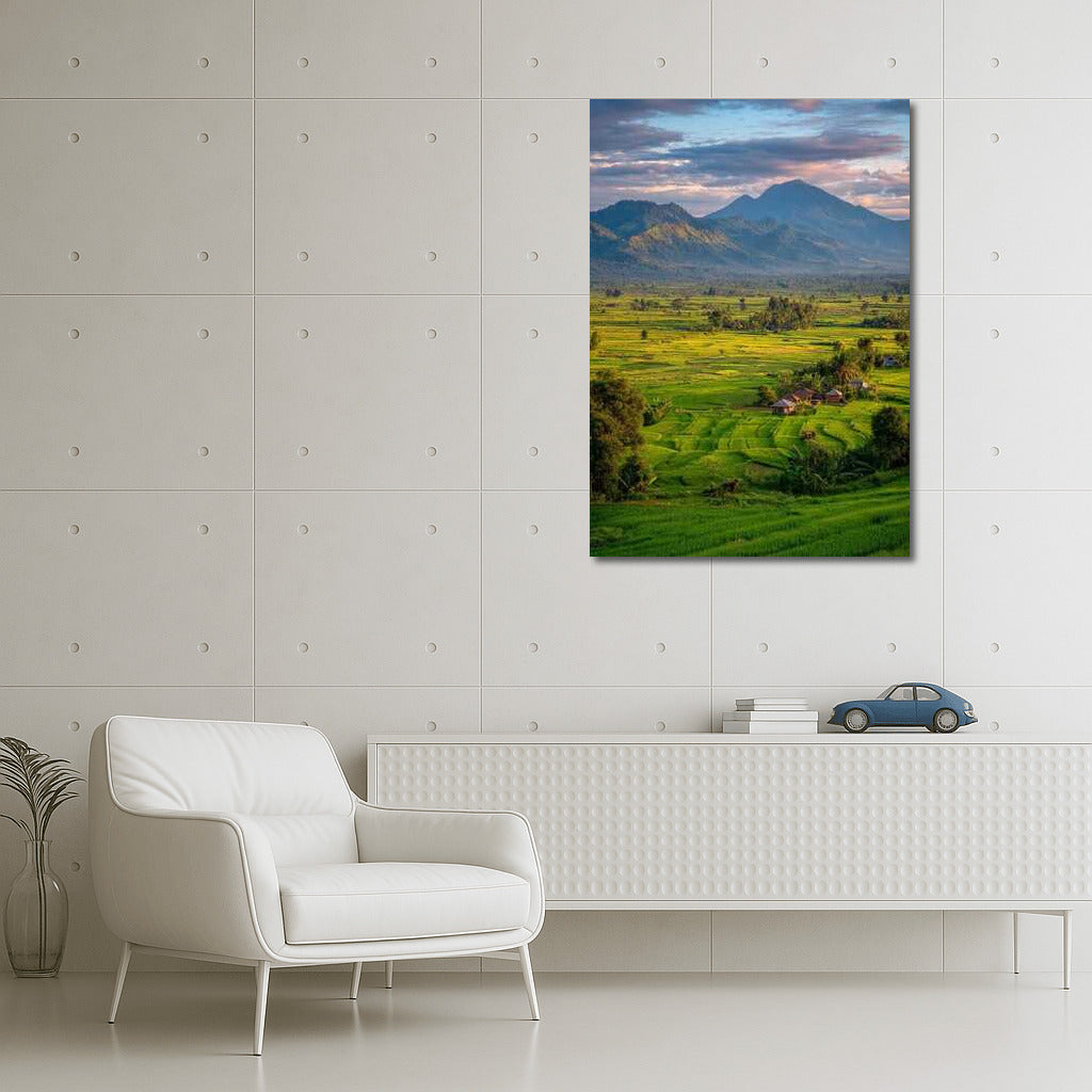 Green Symphony of Mountains and Valleys: Nature in Your Home