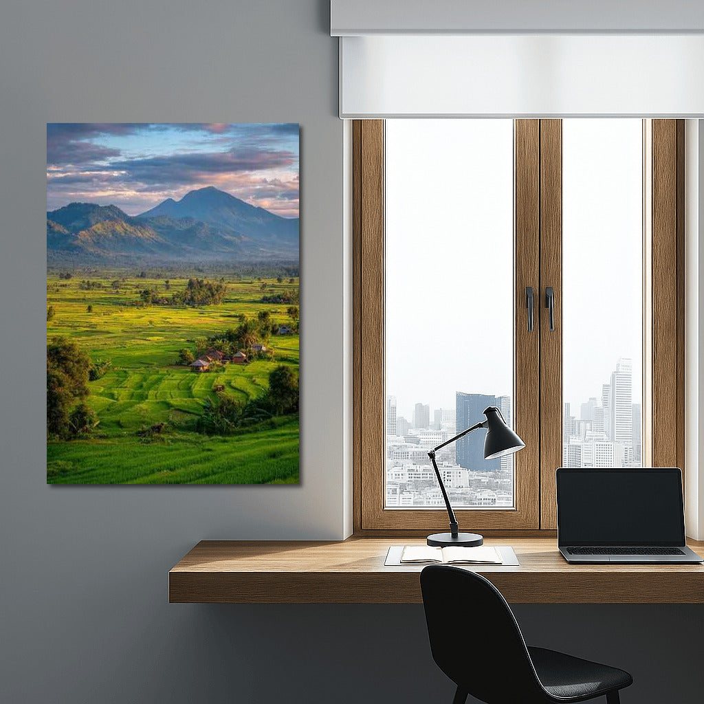 Green Symphony of Mountains and Valleys: Nature in Your Home