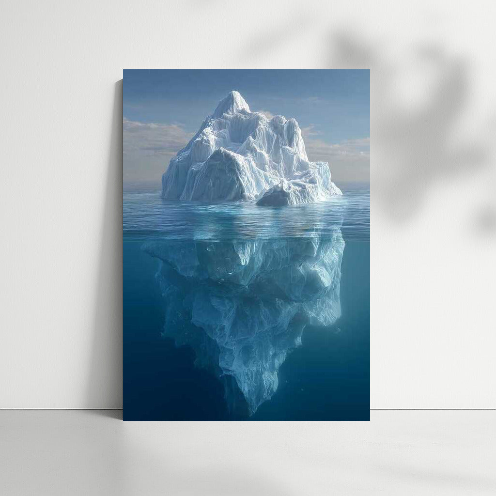 Iceberg Magic: Icy Landscapes and Reflections