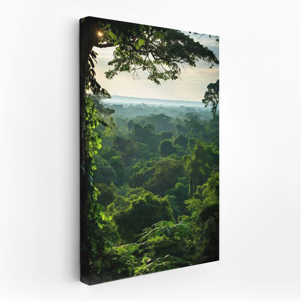 Green Harmony: Endless Forests and Silence