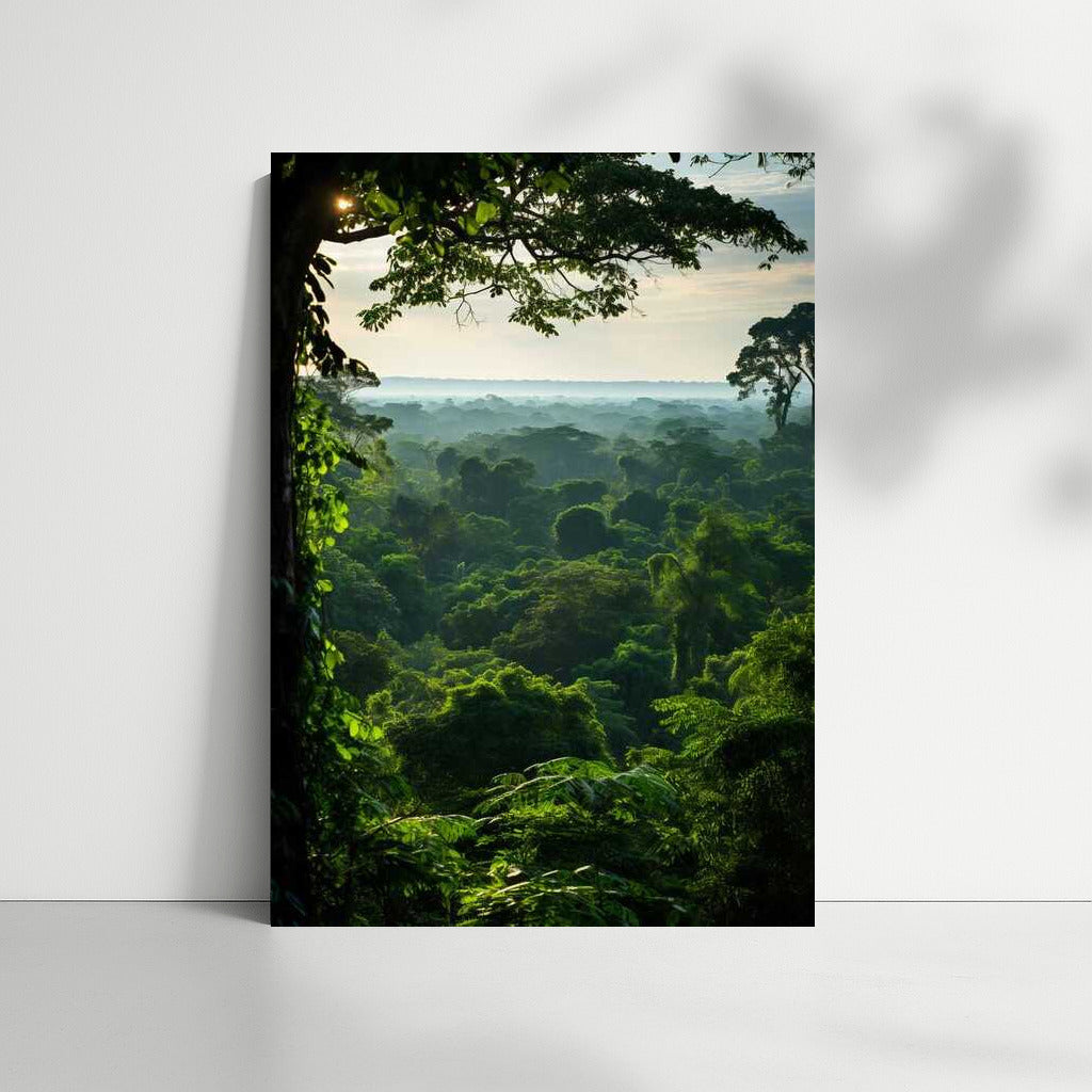 Green Harmony: Endless Forests and Silence
