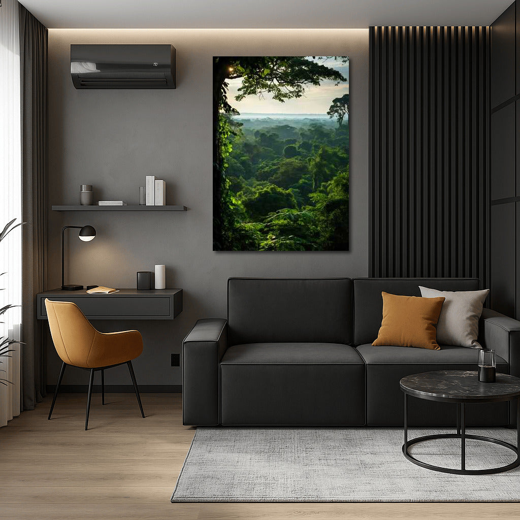Green Harmony: Endless Forests and Silence