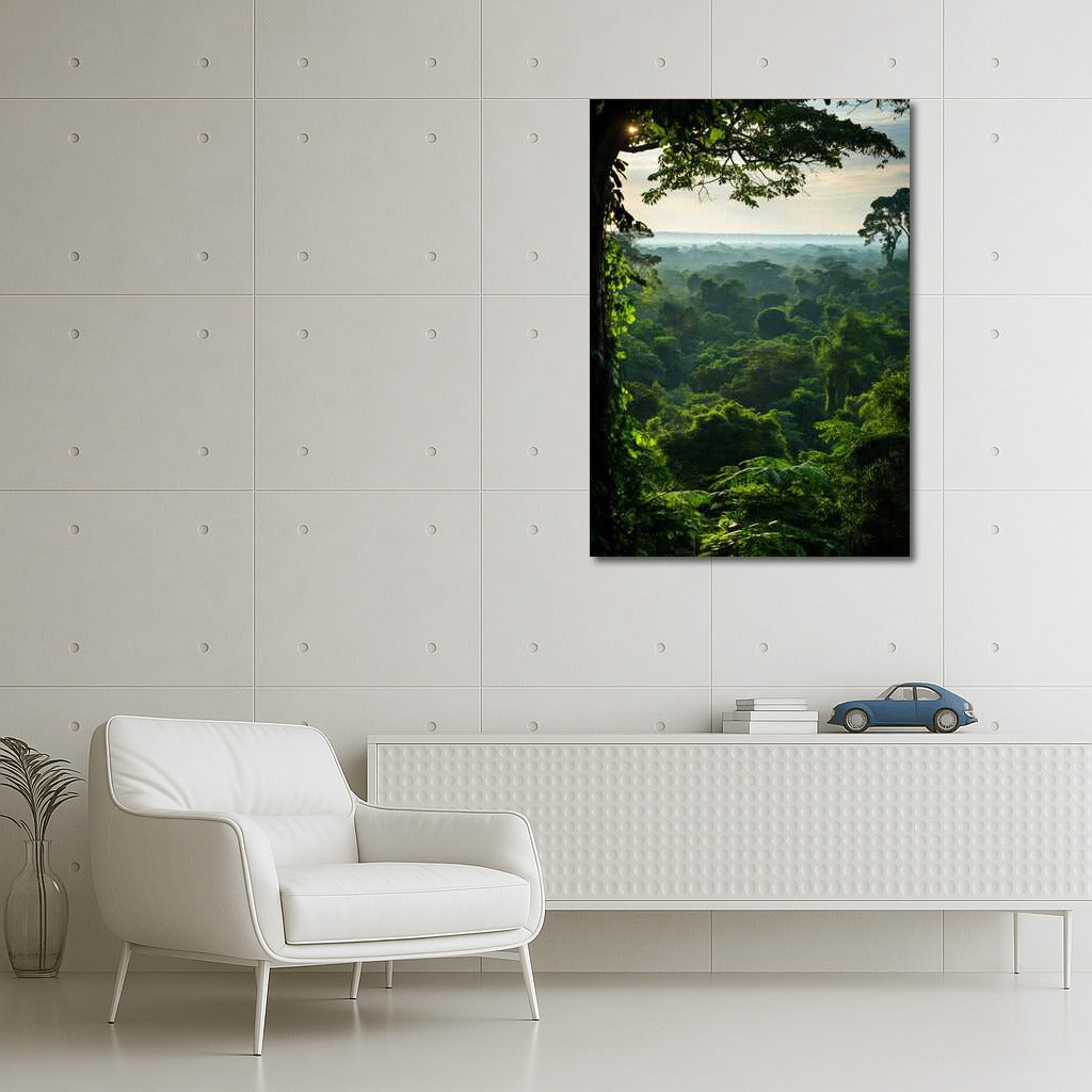 Green Harmony: Endless Forests and Silence
