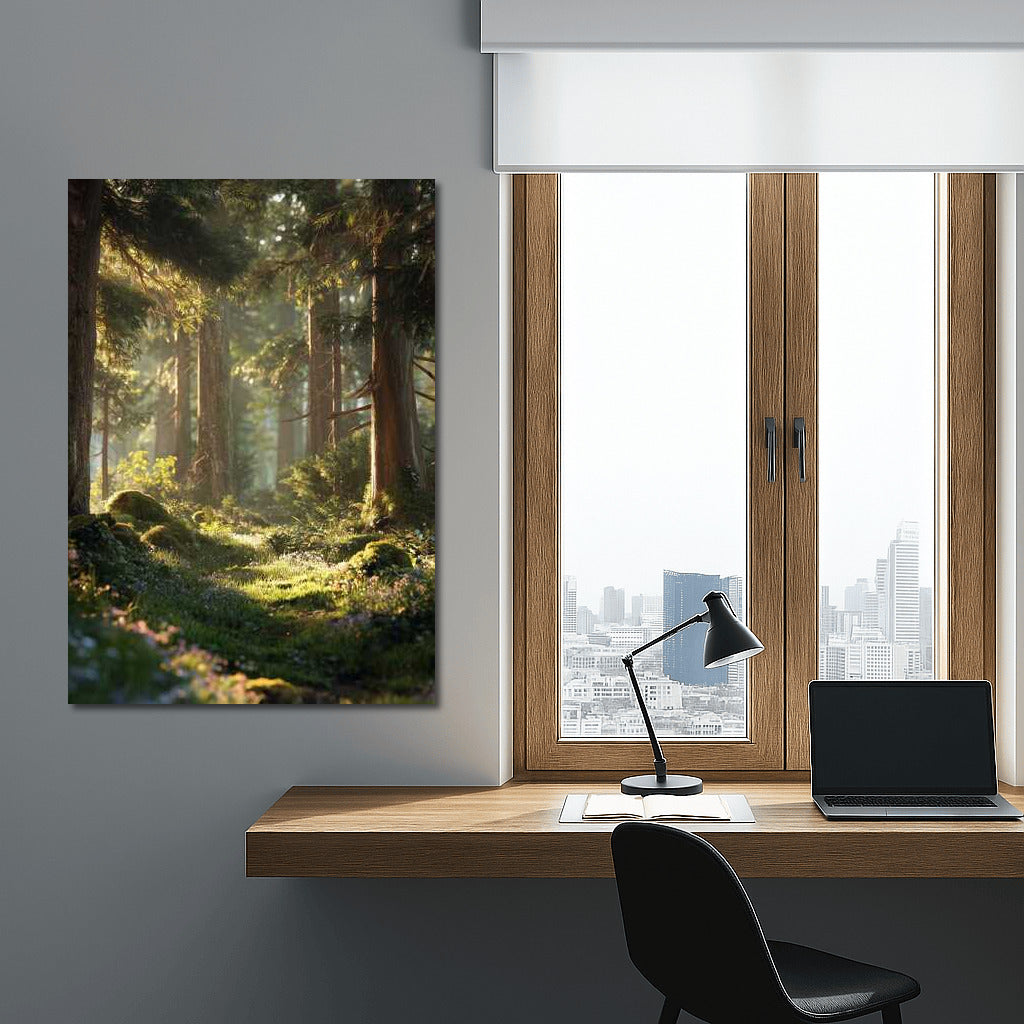 Morning Light of the Forest: Awakening Nature