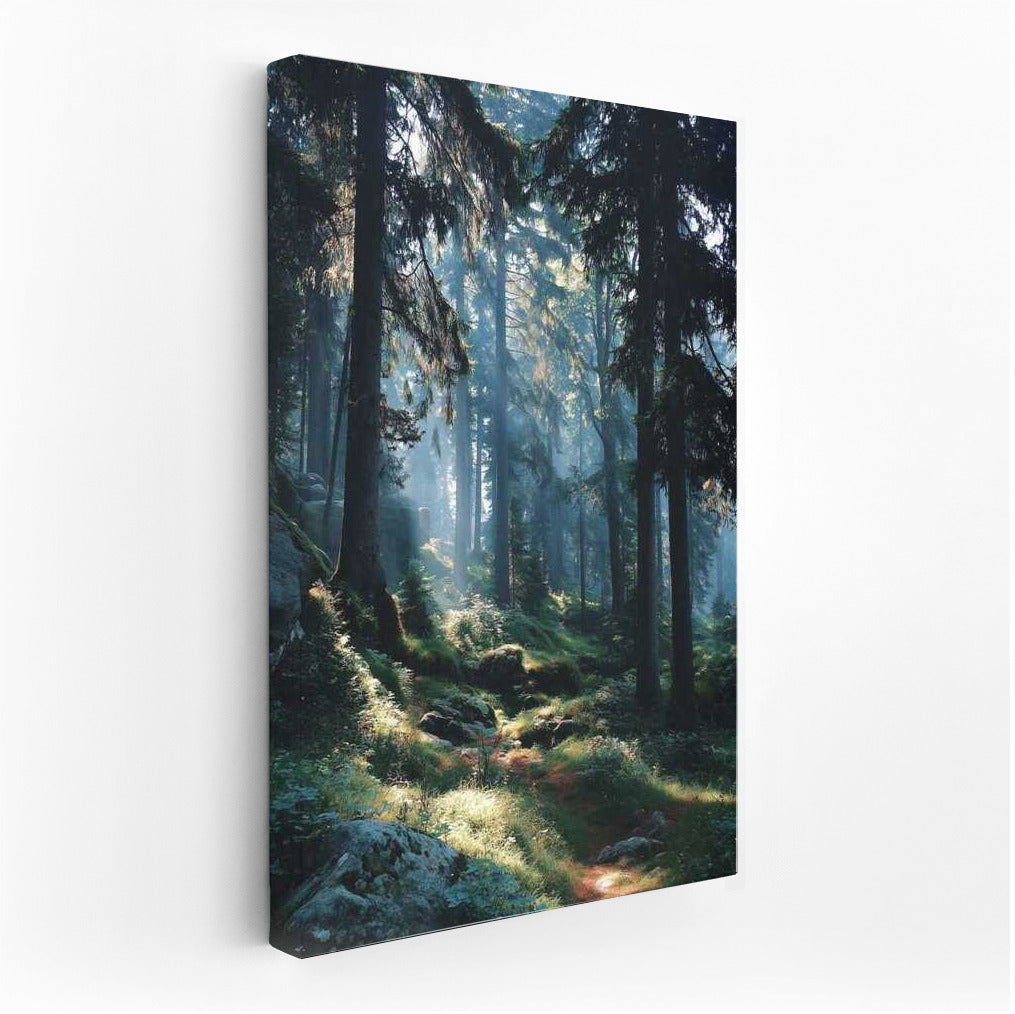 Sun Rays in the Forest: The Magic of Nature and Trees