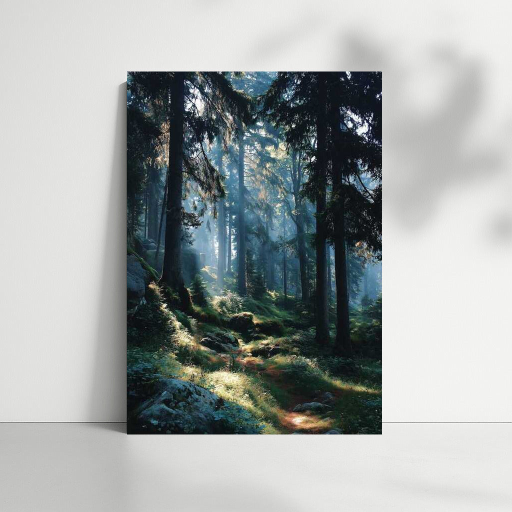 Sun Rays in the Forest: The Magic of Nature and Trees