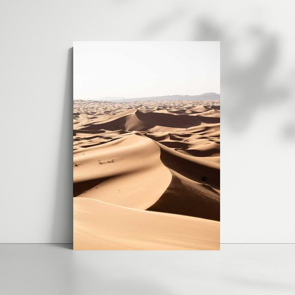 Eternal Sand Lines: Desert Landscape
