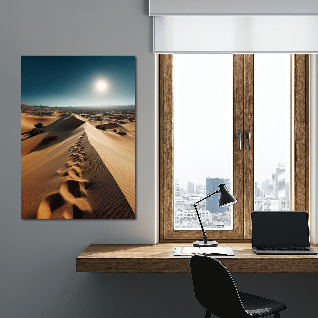 Desert Mirage: The Warmth and Tranquility of Nature