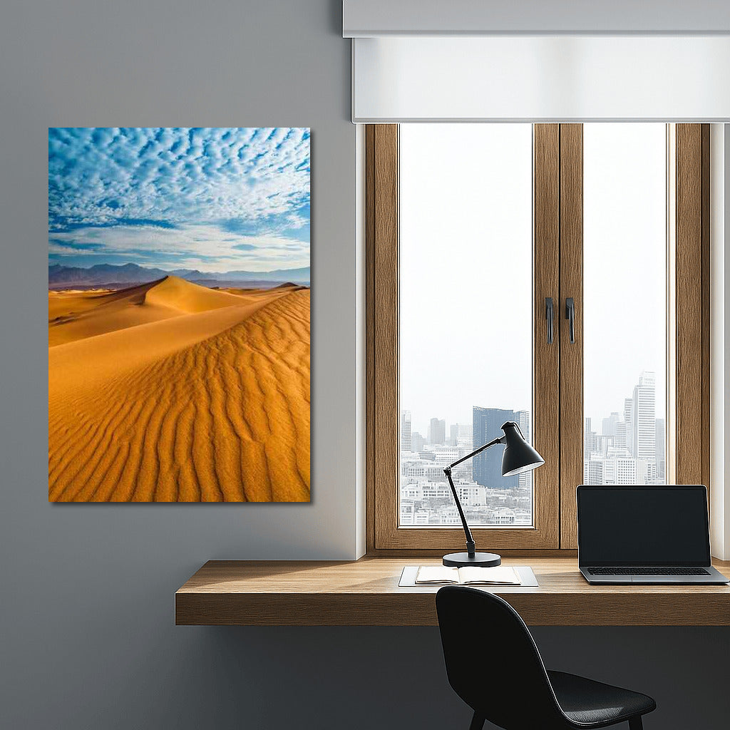 Sandy Edges: Desert Landscapes and Skyscapes
