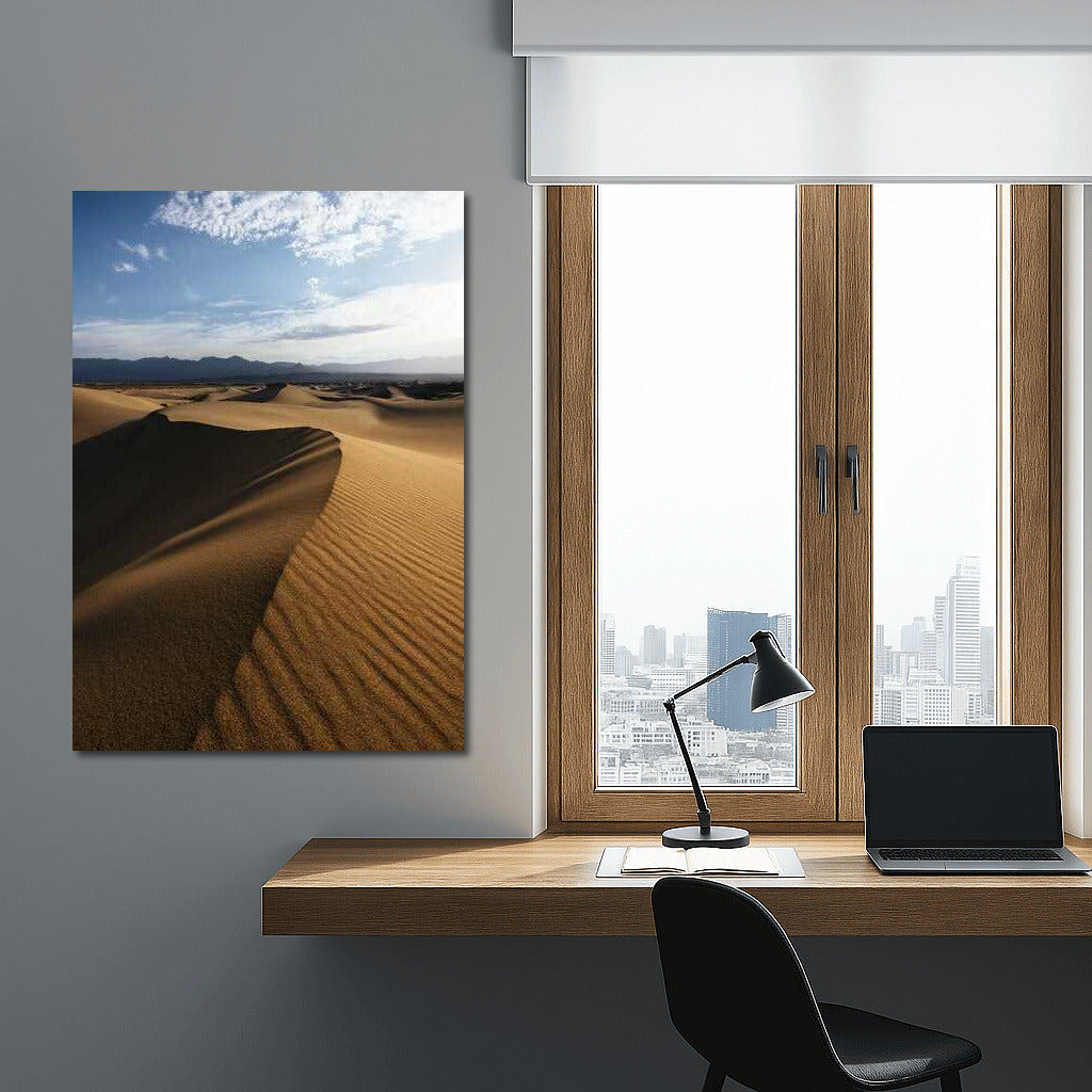 Silence of the Dunes: Sandscapes and Sky