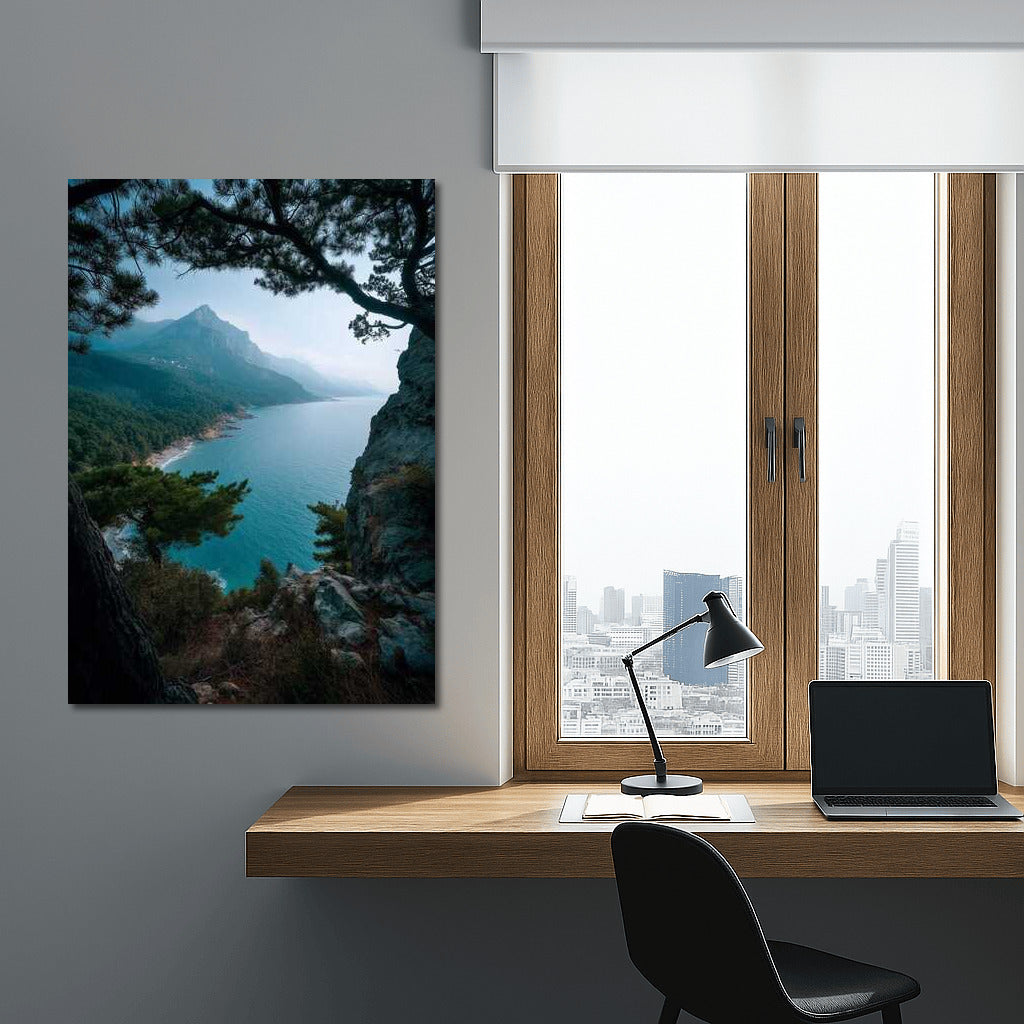 Harmony of the Mountain Coast: The Grandeur of Nature and the Serenity of the Slopes