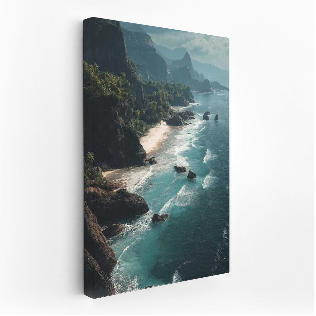 The Majesty of Rocky Landscapes: Storm and Freedom