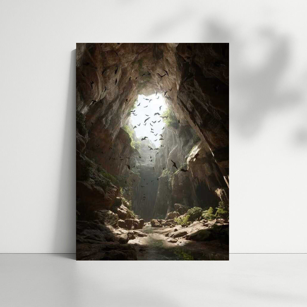 Dance of Light in the Depths of the Cave: The Majesty of Natural Landscapes