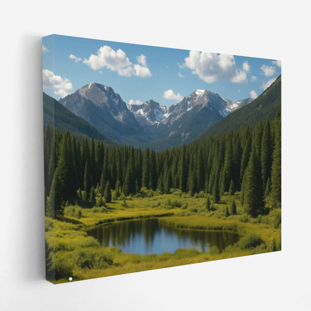Nature's Majesty: Mountain Landscapes of Rocky Mountain National Park, Colorado