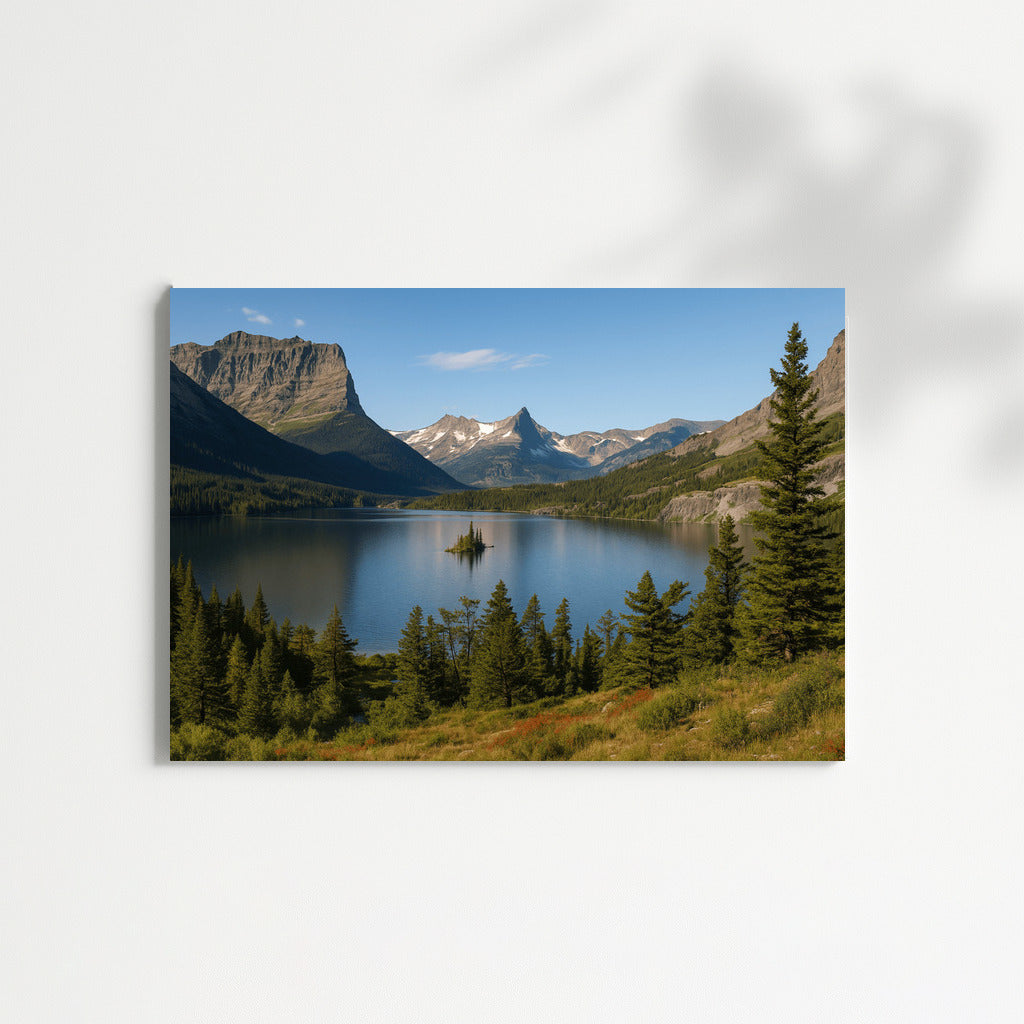 Scenic Landscapes of Glacier National Park Montana: Breath of the Wild National Parks