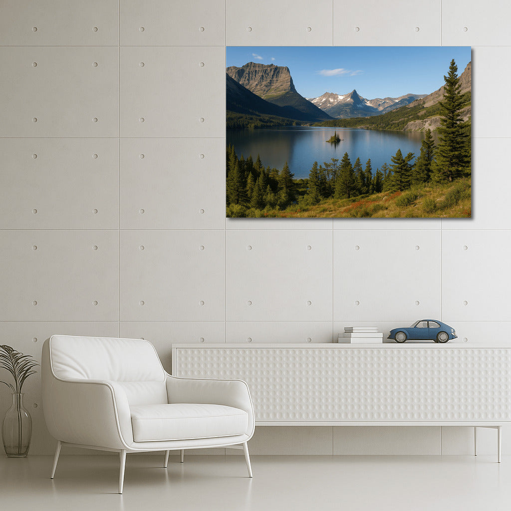 Scenic Landscapes of Glacier National Park Montana: Breath of the Wild National Parks