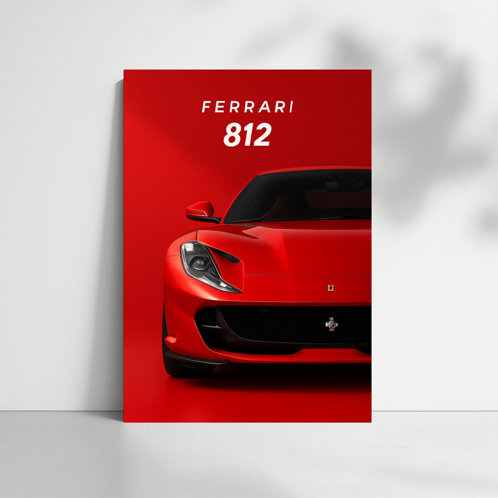 Ferrari 812 Red: The Embodiment of Speed and Passion