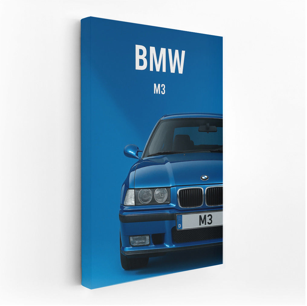 Legendary BMW M3 E36 in Blue: Speed and Elegance