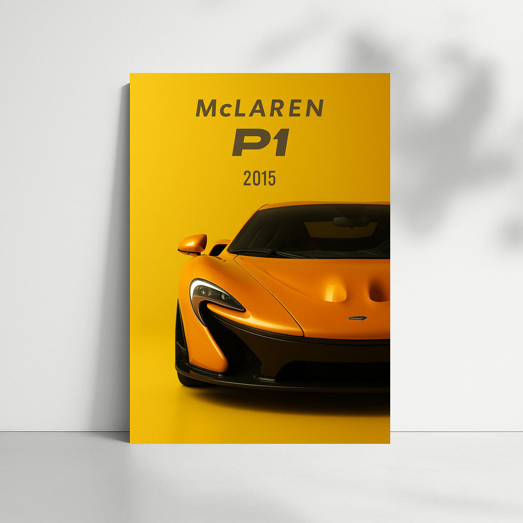 McLaren P1: The Embodiment of Speed and Style