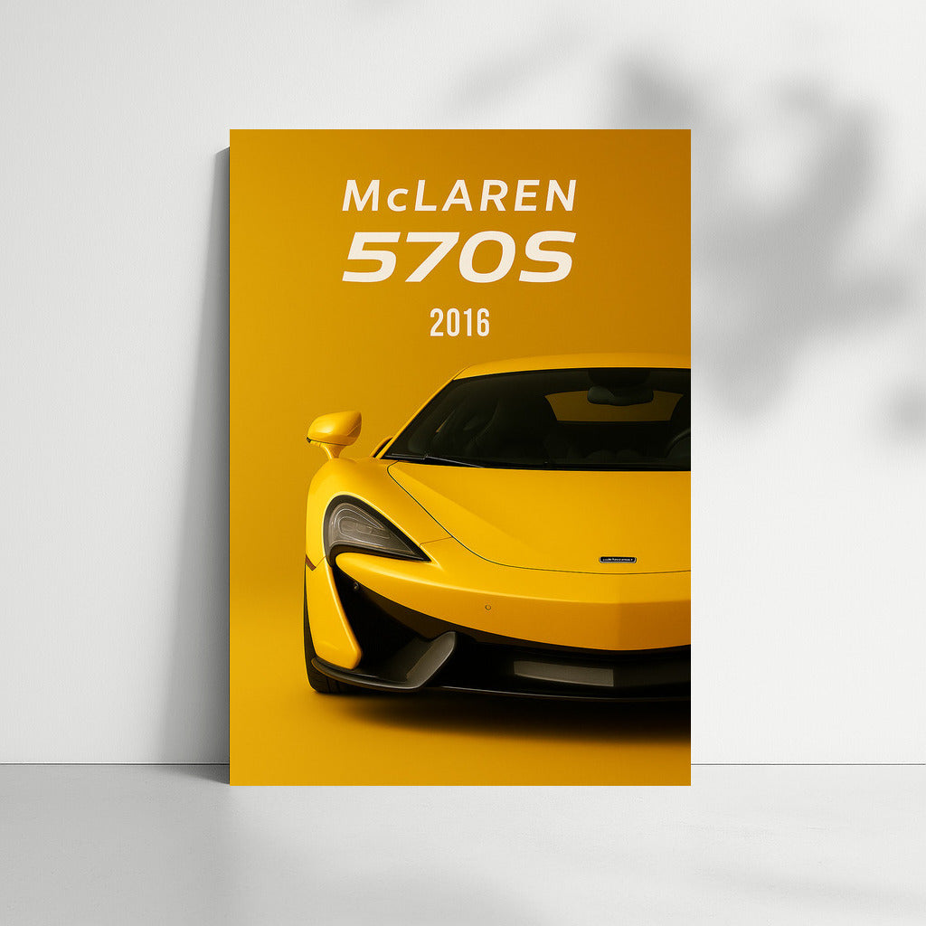 McLaren 570S Dynamics and Style: Speed Inspiration for Your Interior