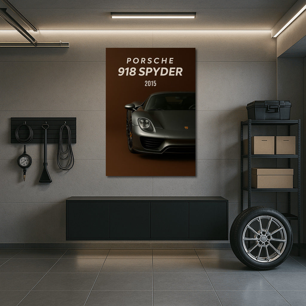 Speed and Luxury: Porsche 918 Spyder Interior
