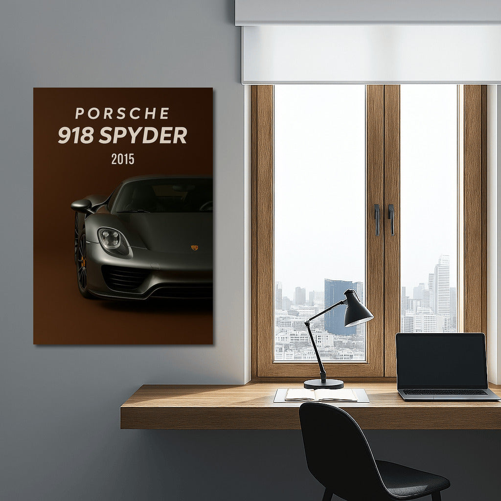 Speed and Luxury: Porsche 918 Spyder Interior