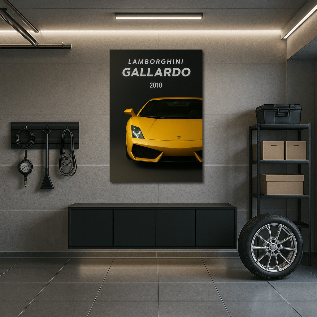 Speedy Elegance: Lamborghini Gallardo in Dynamics