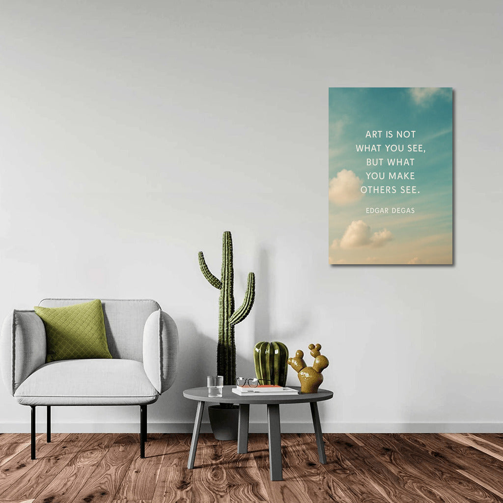 Creative Vision: Horizons Under the Clouds