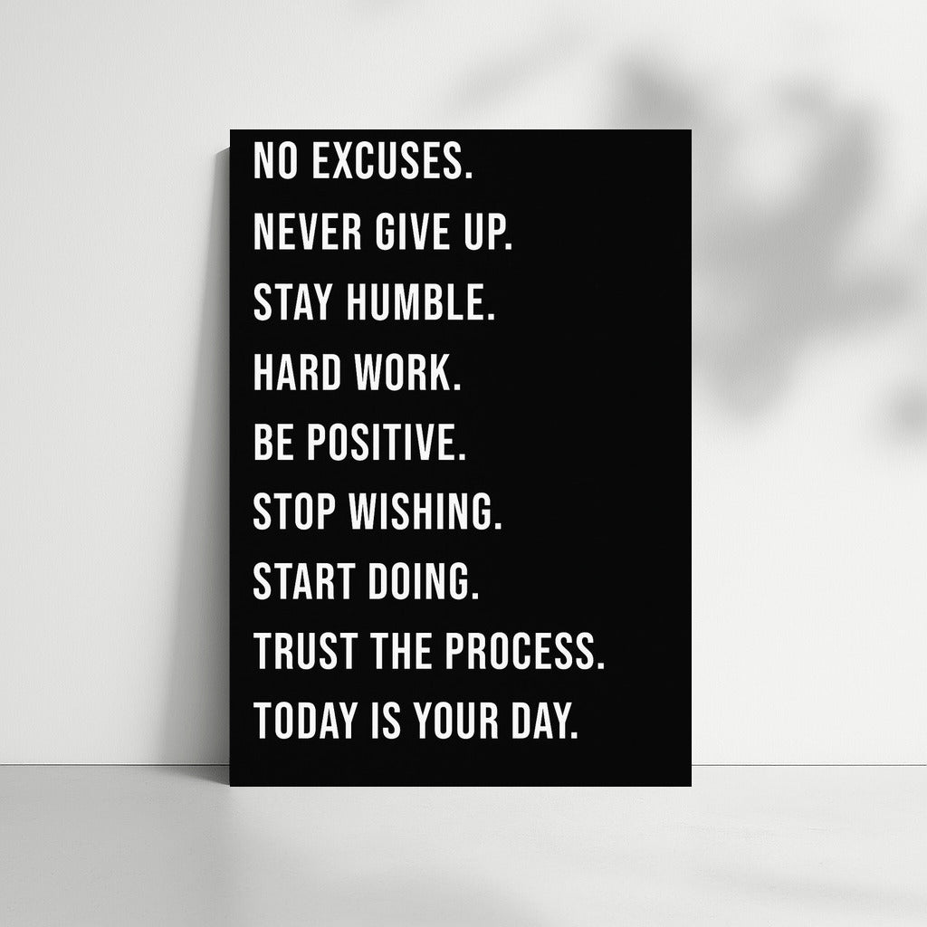 No Excuses Motivation: Take Action Now!