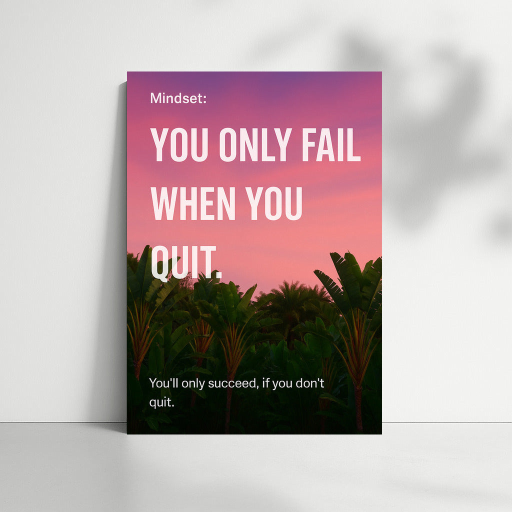 Sunset of Success: Never Give Up