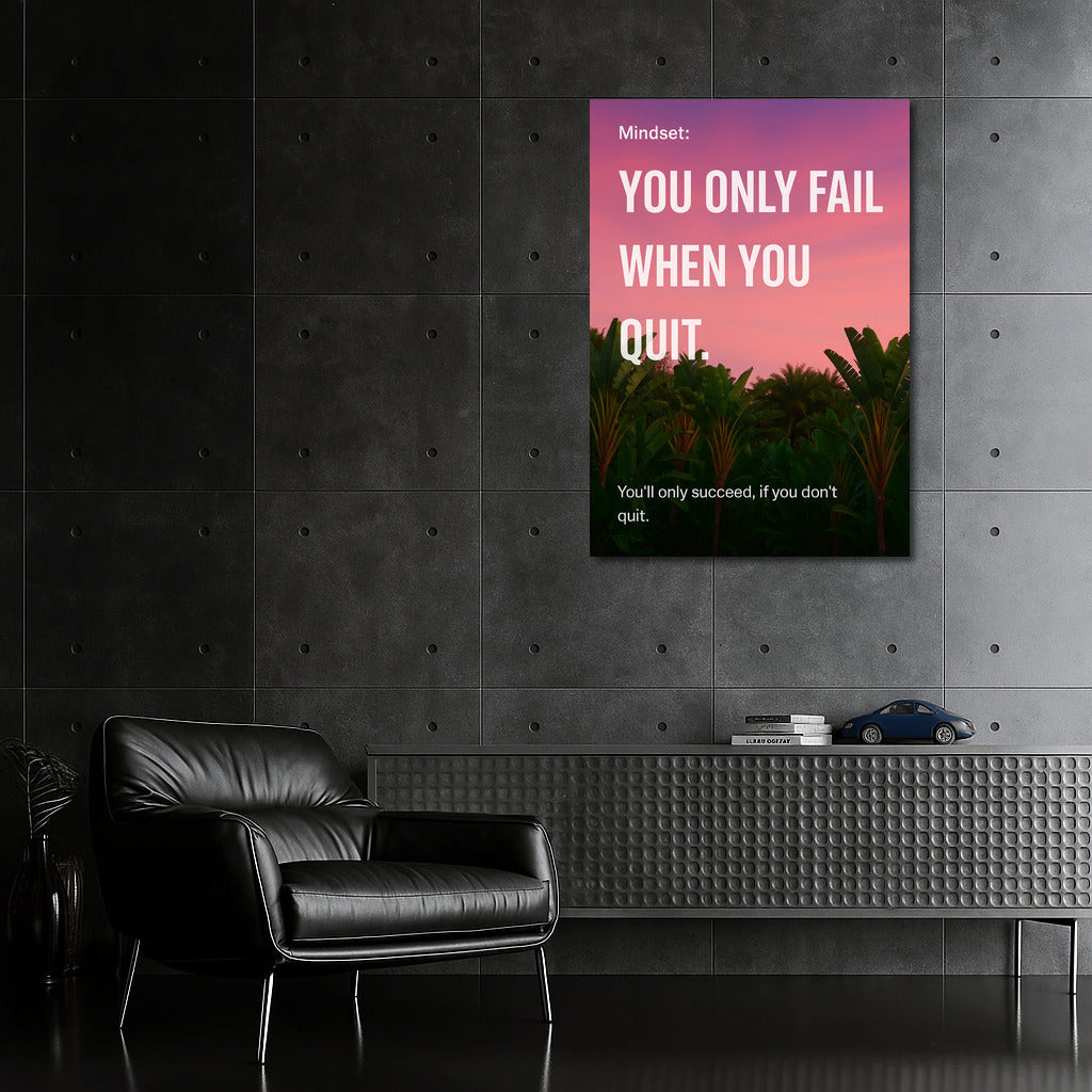 Sunset of Success: Never Give Up