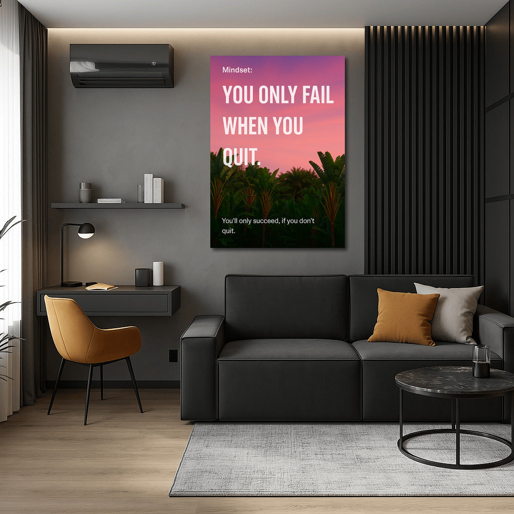 Sunset of Success: Never Give Up