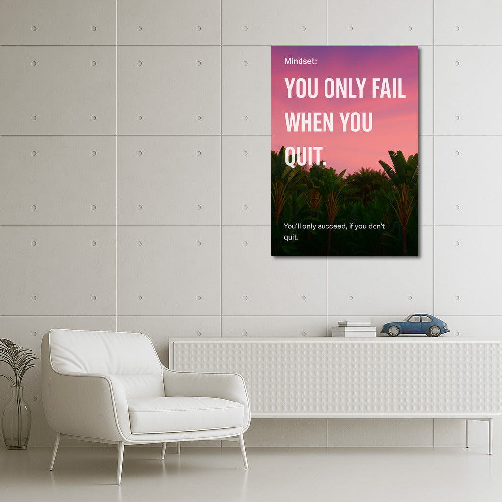 Sunset of Success: Never Give Up