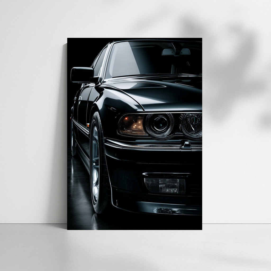 Black Sapphire: The Elegance of the BMW 7 Series E38