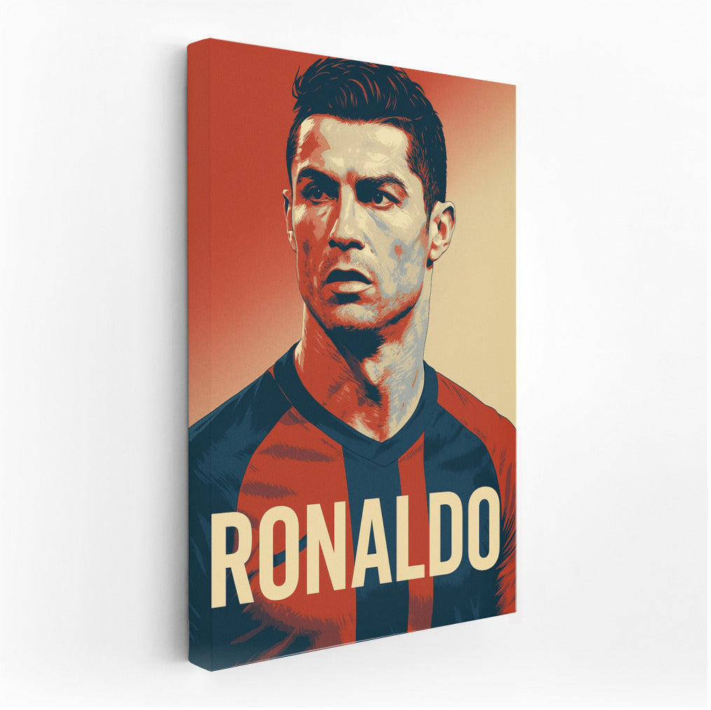 Pop Art Energy: Legendary Ronaldo in the World of Football
