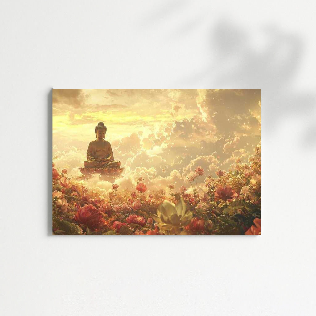 Buddha in Heavenly Bloom: A Beautiful Place in the Clouds