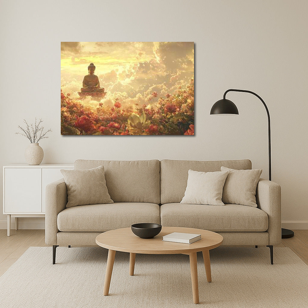 Buddha in Heavenly Bloom: A Beautiful Place in the Clouds