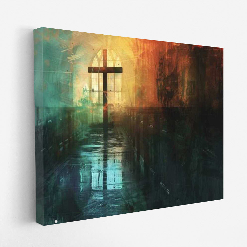 Light Through Stained Glass: Abstract Spirituality